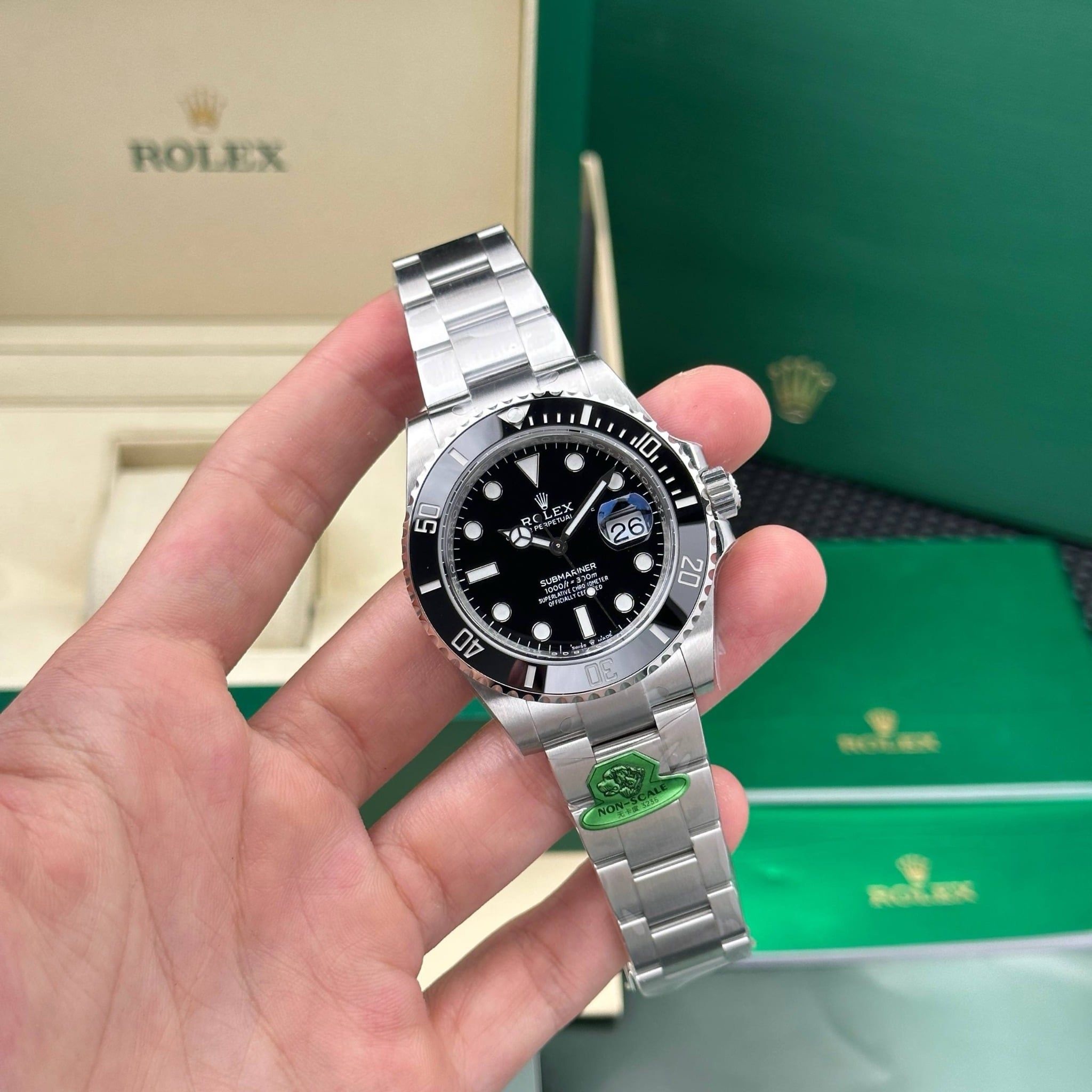 img_1591 rolex submariner date 41mm edelstahl schwarz