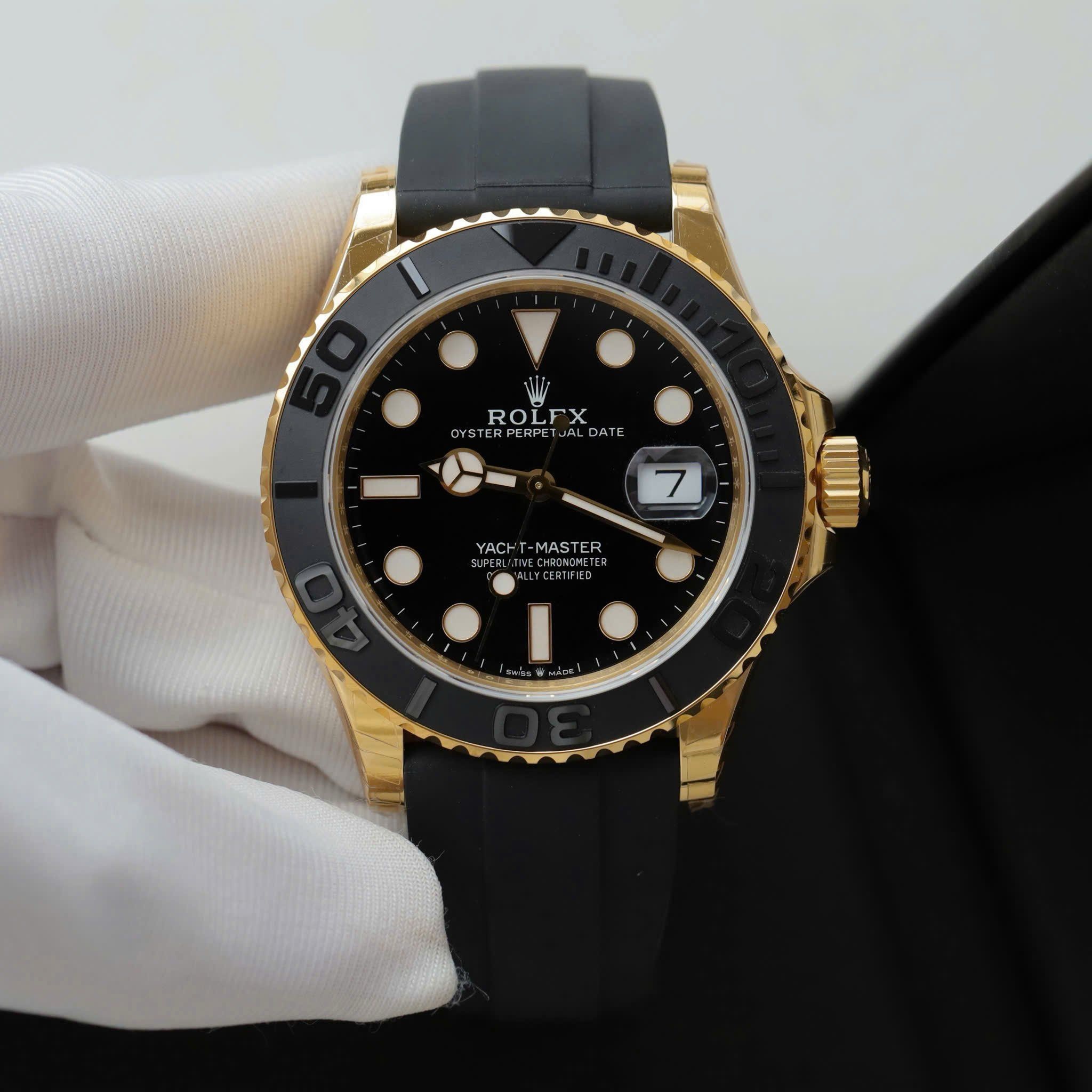 img_1627 rolex yachtmaster ll 40mm roségold kautchukband
