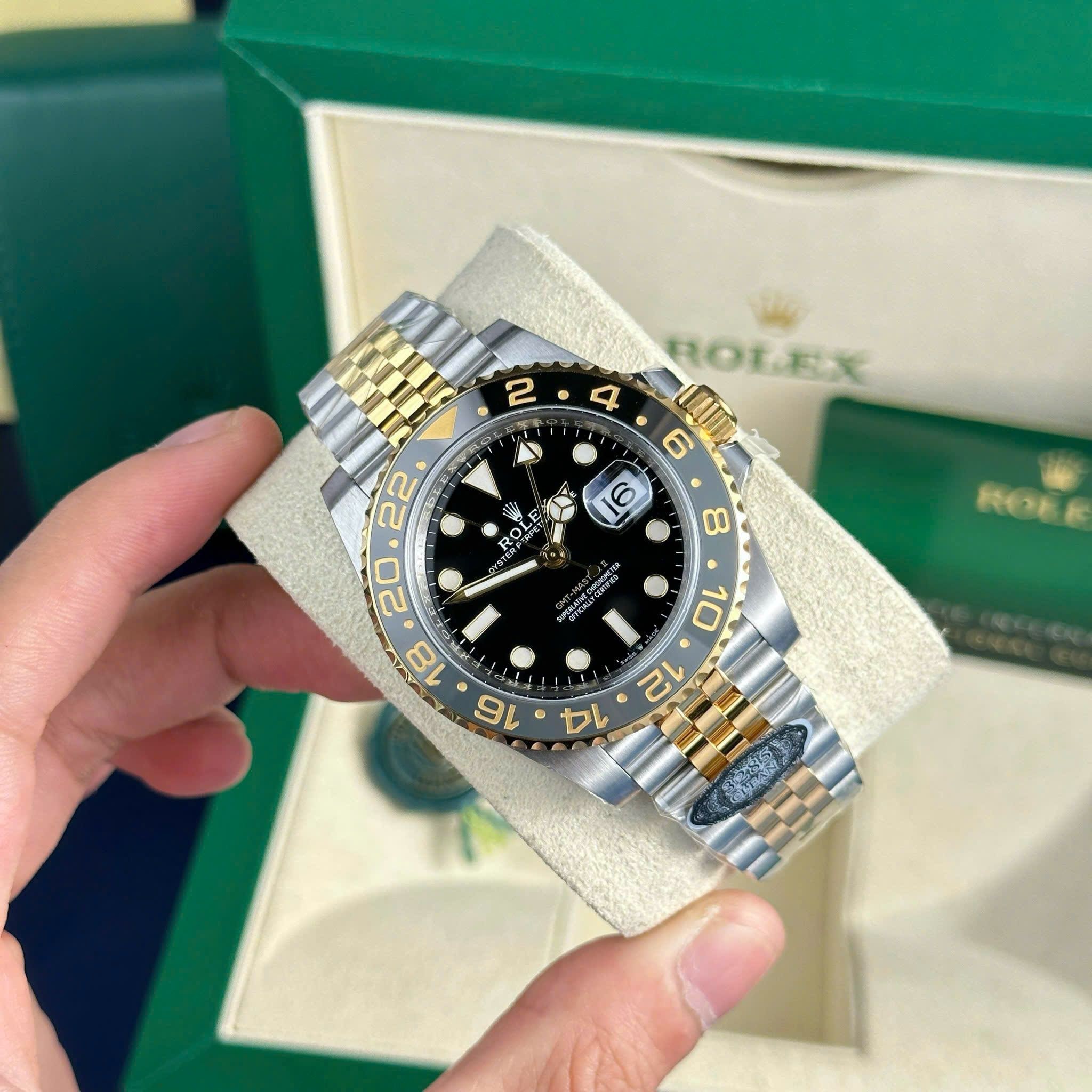 rolex gmt master ii 40mm gelbgold grün rolex gmt master ii 40mm gelbgold grün
