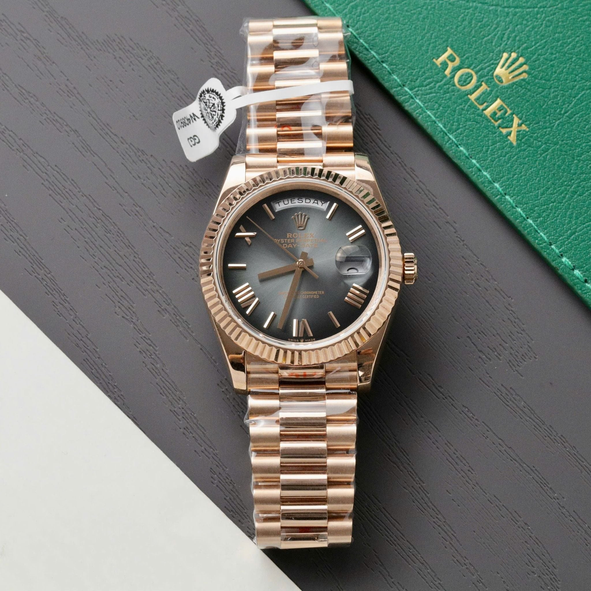 rolex day date 40mm – gelbgold/chocolate rolex day date 40mm – gelbgold/chocolate