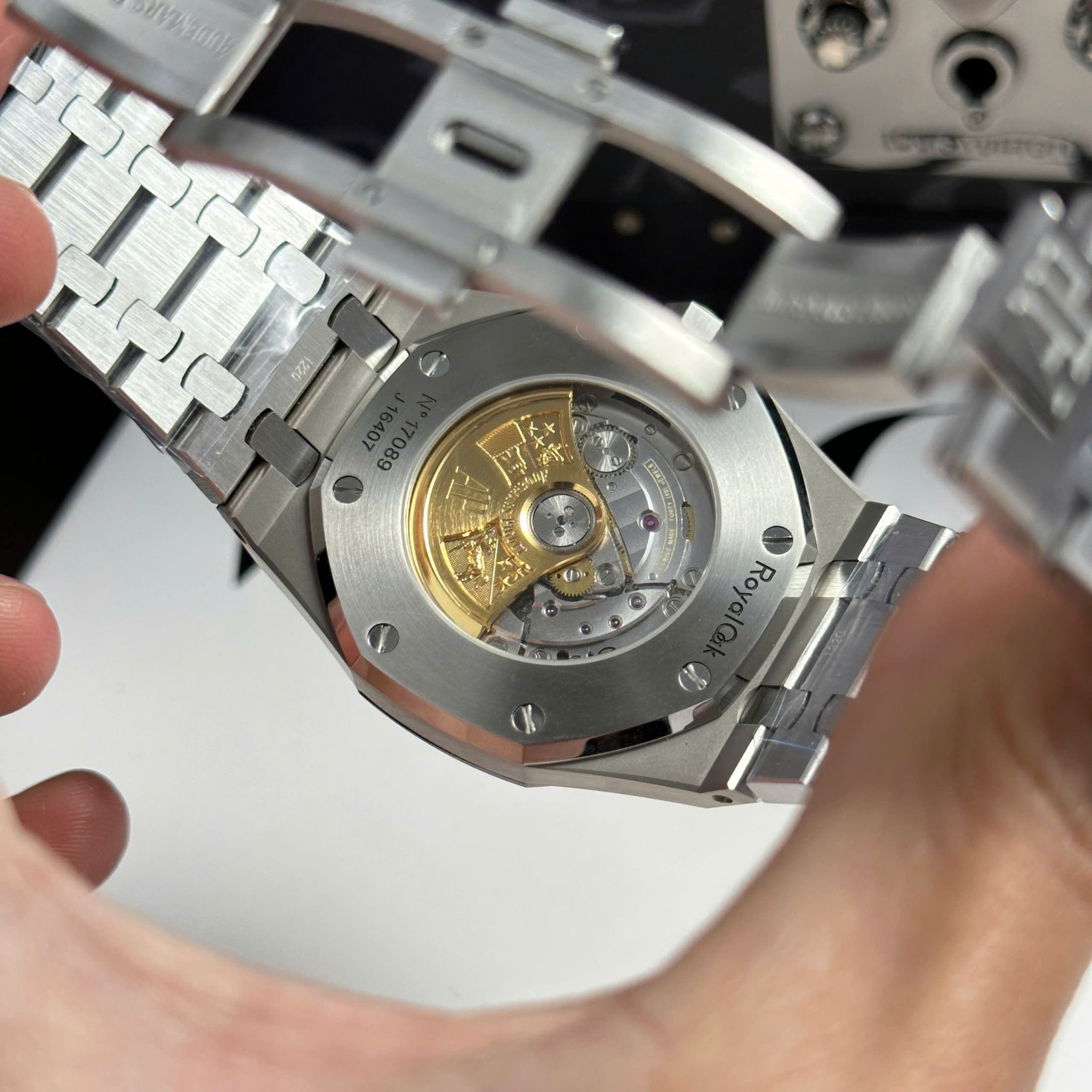audemars piguet 41mm edelstahl schwarz audemars piguet 41mm edelstahl schwarz