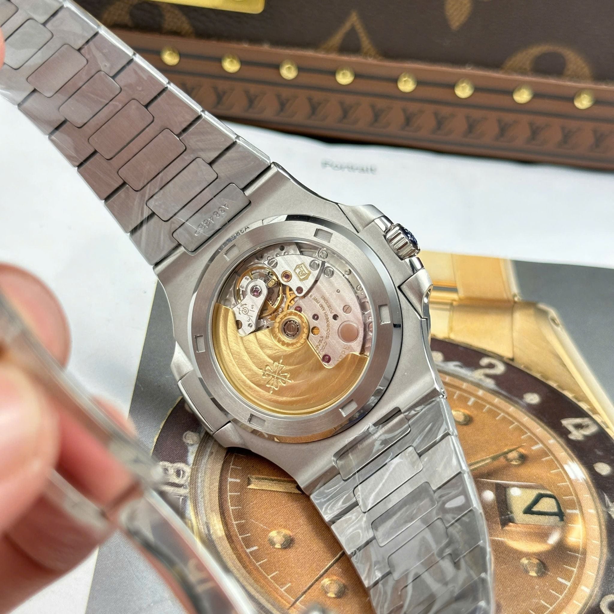 patek philippe nautilus 40mm edelstahl grün patek philippe nautilus 40mm edelstahl grün