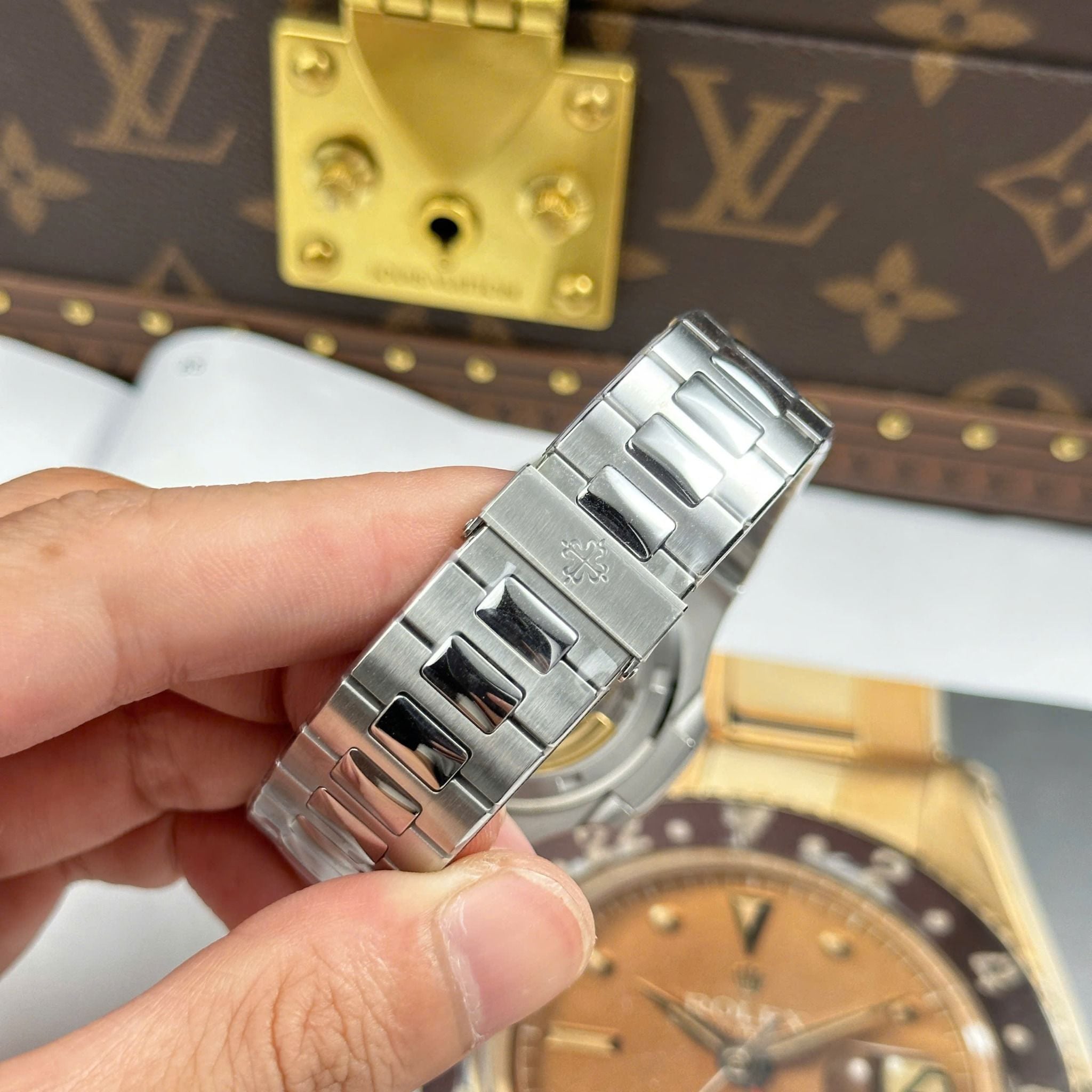 patek philippe nautilus 40mm edelstahl grün patek philippe nautilus 40mm edelstahl grün
