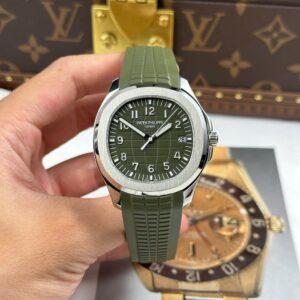patek philippe aquanaut 40mm schwarz rubber strap