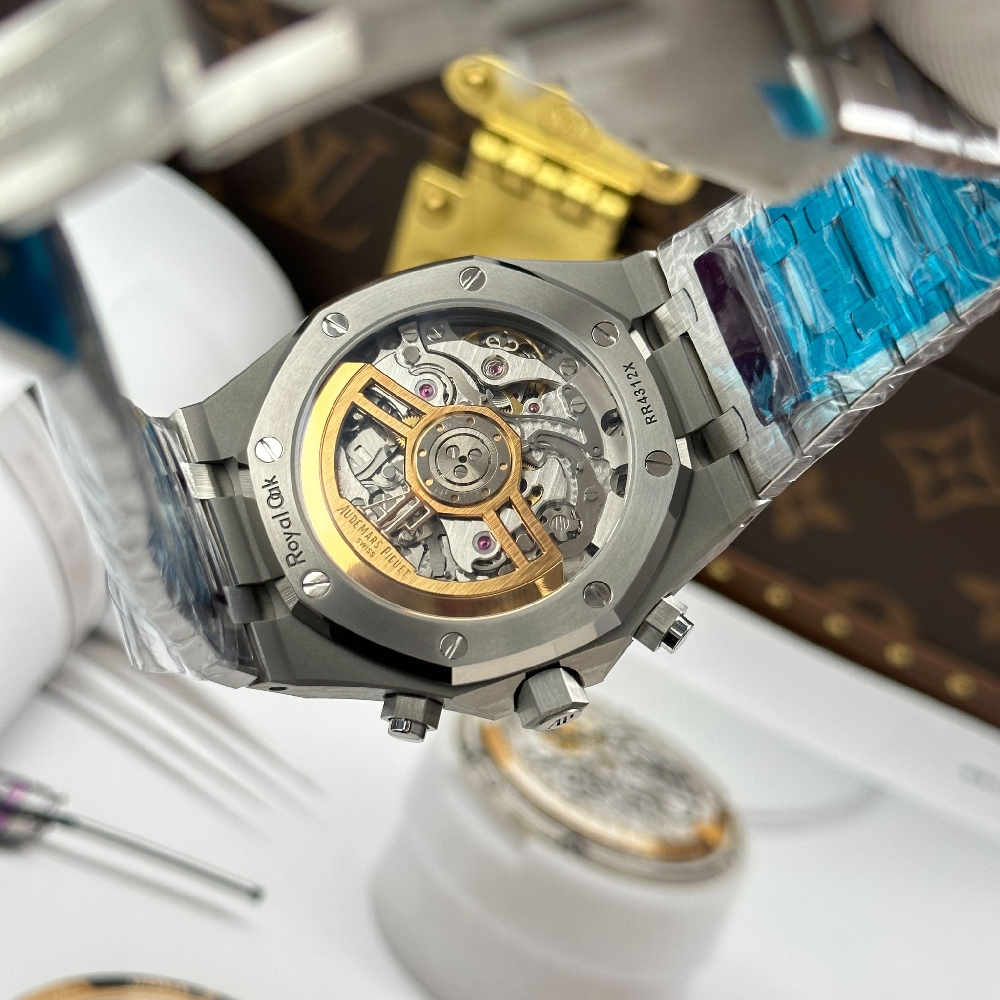 audemars piguet 41mm edelstahl schwarz chronograph audemars piguet 41mm edelstahl schwarz chronograph