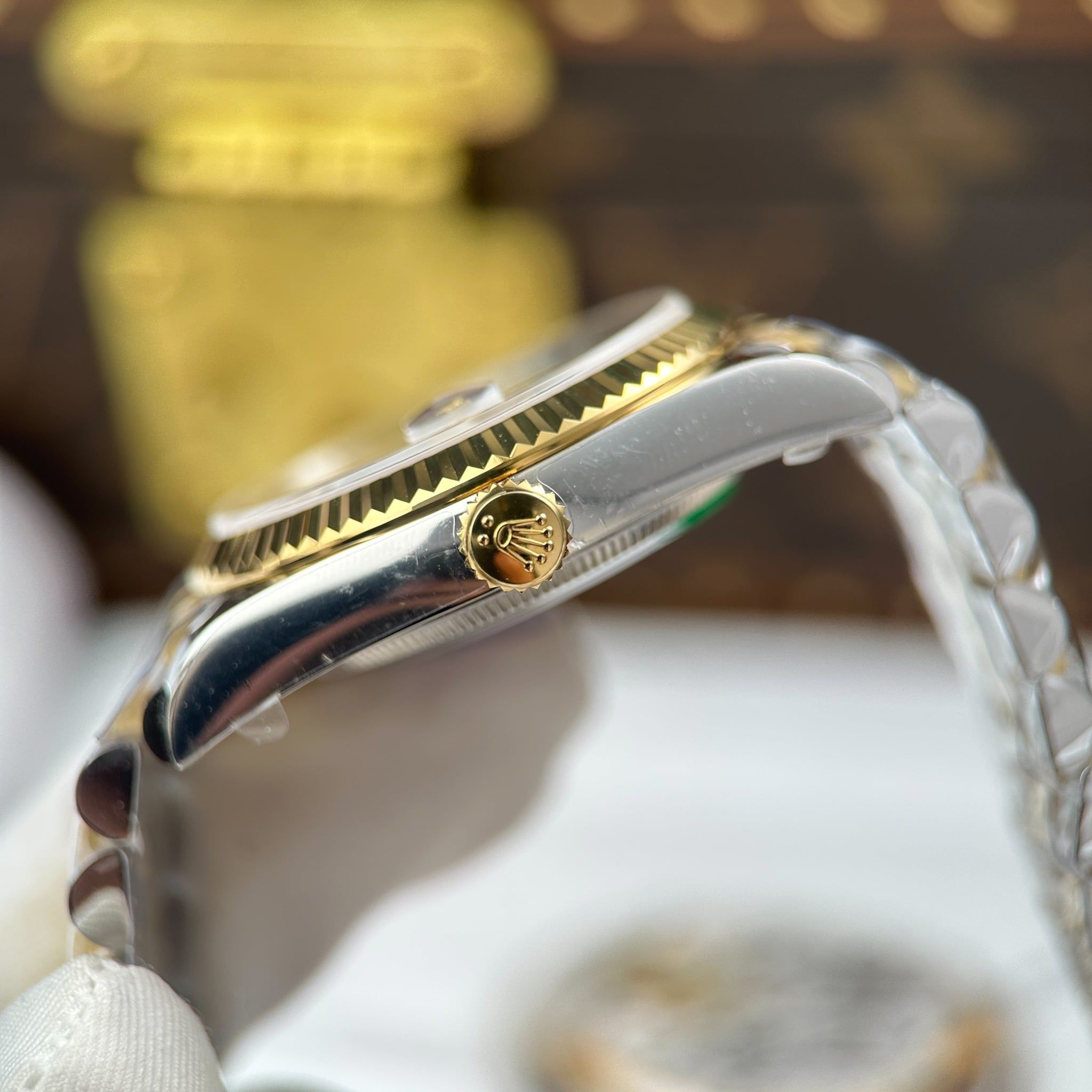 rolex datejust 36mm gold/edelstahl rolex datejust 36mm gold/edelstahl