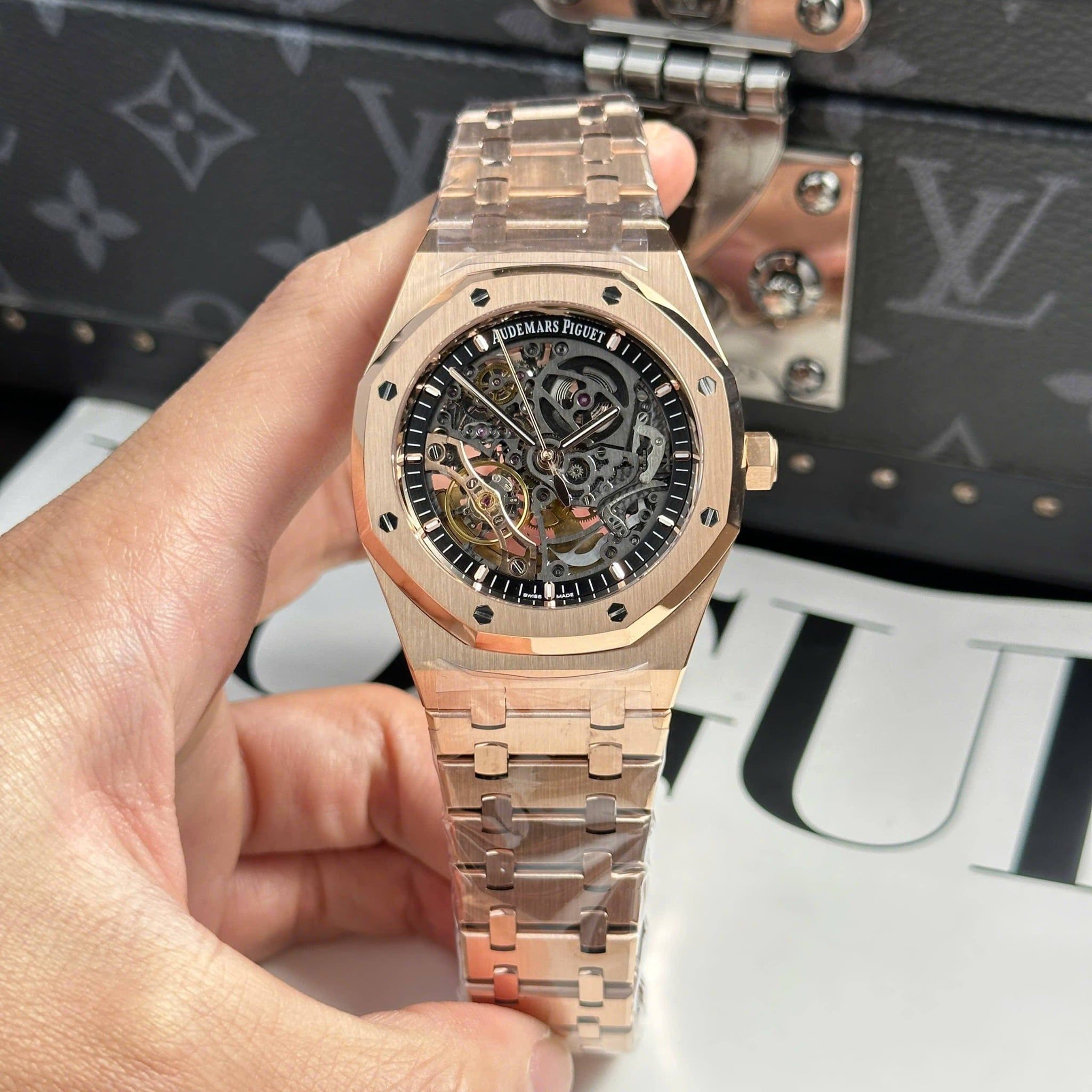 audemars piguet 41mm roségold skeleton audemars piguet 41mm roségold skeleton