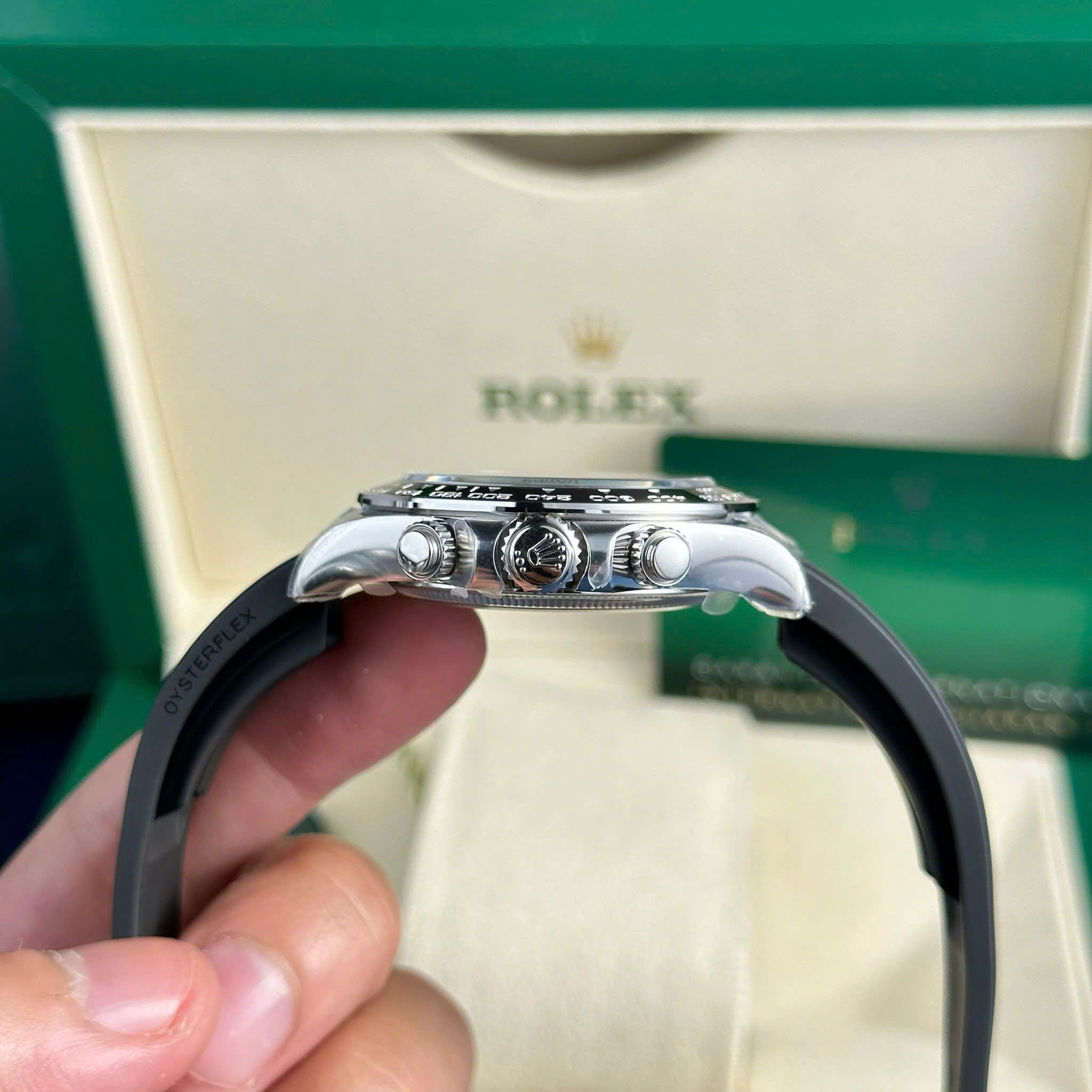 rolex daytona oysterflex 40mm grau edelstahl rolex daytona oysterflex 40mm grau edelstahl